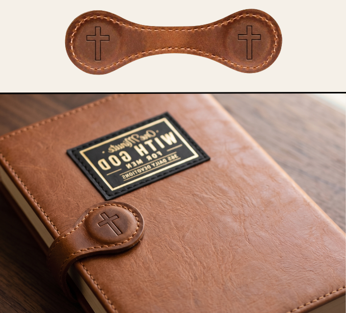 Men Found Genuine Leather Bookmark
