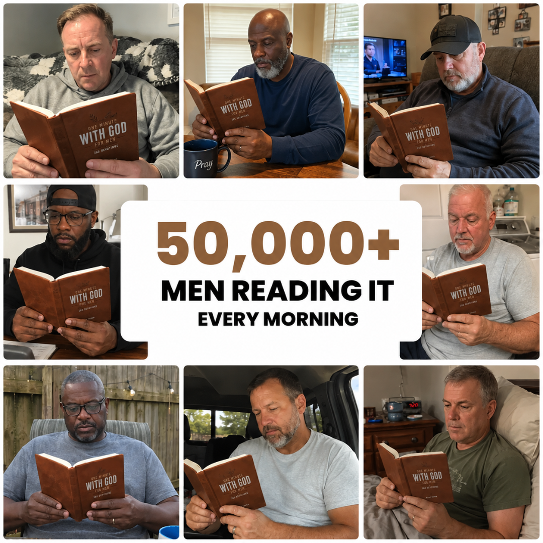 One Minute With God for Men (New Design)
